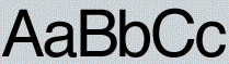 Sans Serif